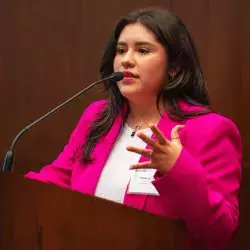 Marla de la Cruz promueve la justicia de género mediante sus proyectos.