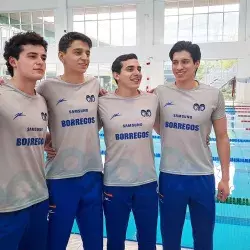 Trabajo en equipo: clave para conseguir récord mexicano de natación