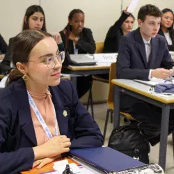 Delegación de Saltillo en simulación de la ONU en Madrid