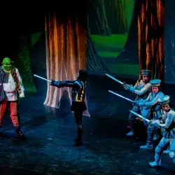 Shrek, el musical, presentado en el Tec Guadalajara.