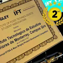 Estudiantes del Tec campus Querétaro obtuvieron el segundo lugar en el concurso internacional de desarrollo de productos IFTSA y Mars 2025