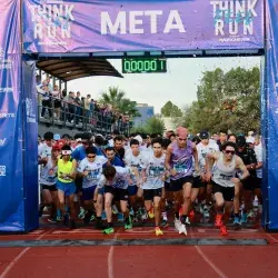 Banderazo de salida de la Primera Carrera Borregos Think, Feel, Run 2025 powered by Skechers del Tec de Monterrey campus Chihuahua
