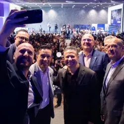 Selfie con el gobernador del Estado de Hidalgo en Futura Capital