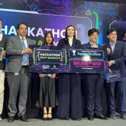 Estudiantes de Tec campus Querétaro, resultaron finalistas en Hackathon realizado por el Banco de México.