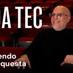 Roberto Hernández, director de la Orquesta Filarmónica del Tec de Monterrey,