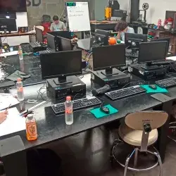 Sesión de entrenamiento para la Olimpiada Mexicana de Física