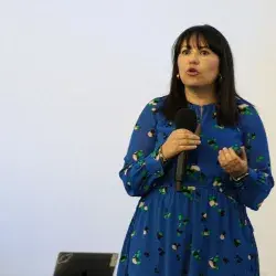 La profesora Tania Aguilar del Tec campus Querétaro fue nombrada presidenta de la nueva presidenta del Colegio de Profesionales de la Nutrición de Querétaro y el Bajío. 