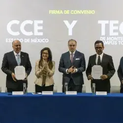 Tec Toluca y Consejo Empresarial del Edomex firman alianza