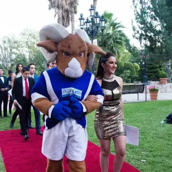 Alumnos durante premiación