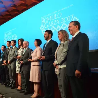 presidium y ganadores