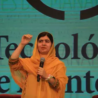 Malala en el Tec de Monterrey 