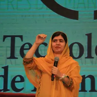 Malala en el Tec de Monterrey 