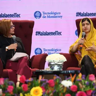 Malala en el Tec de Monterrey 