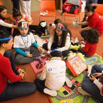 actividades con los niños jornada corazones invencibles