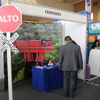 Stand de Ferromex.