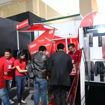 Stand de COLGATE - PALMOLIVE.