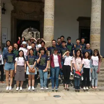 Fotogalería visita Universidad de Fudán