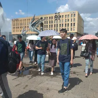 Fotogalería visita Universidad de Fudán