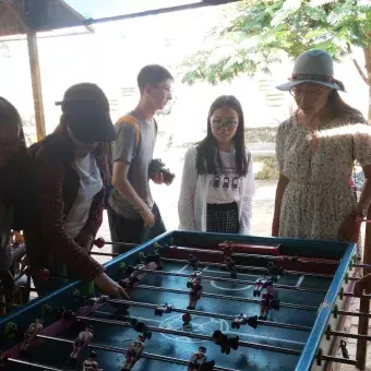 Fotogalería visita Universidad de Fudán