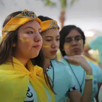 Alumnos viviendo día uno