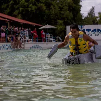 La Regata Industrial organizada por la Sociedad de Alumnos de Ingeniería Industrial y de Sistemas (SAIIS), se llevó a cabo en las instalaciones del parque acuático Ixtapan de la Sal en el Estado de México.