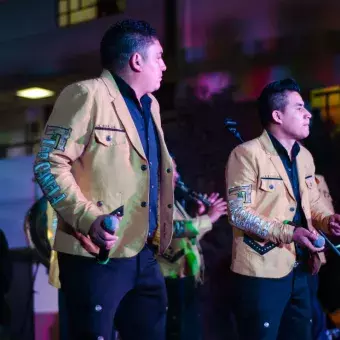 Fotografía del festejo de la noche mexicana en el TEC Toluca