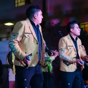 Fotografía del festejo de la noche mexicana en el TEC Toluca