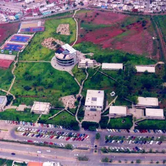 Vista aérea del Campus Zacatecas.