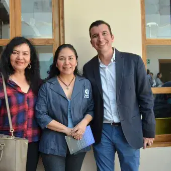académicos y directivos presentes