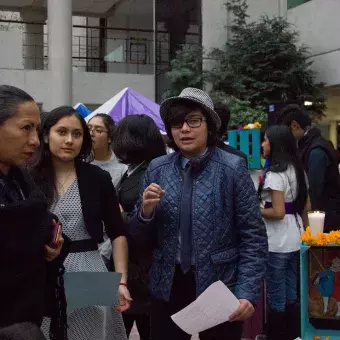 Muertec se lleva a cabo en la preparatoria del Tecnológico de Monterrey campus Toluca para celebrar el Día de Muertos