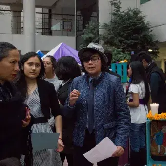 Muertec se lleva a cabo en la preparatoria del Tecnológico de Monterrey campus Toluca para celebrar el Día de Muertos