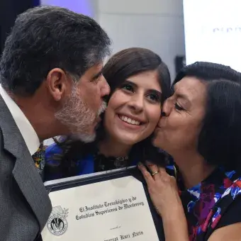 Festejo con padres de familia