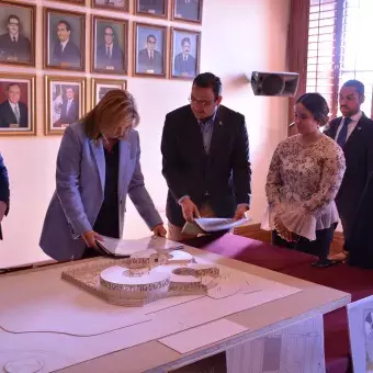 Alumnos presentaron los proyectos en el  Palacio Municipal 