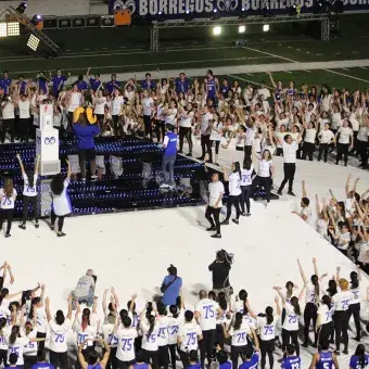 Inauguración del nuevo Estadio Borregos en el Tec campus Monterrey