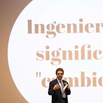 Conferencia ¿Estás listo para el cambio exponencial? impartida por Manuel Zertuche, Decano Nacional de la Escuela de Ingenierías y Ciencias del Tecnológico de Monterrey