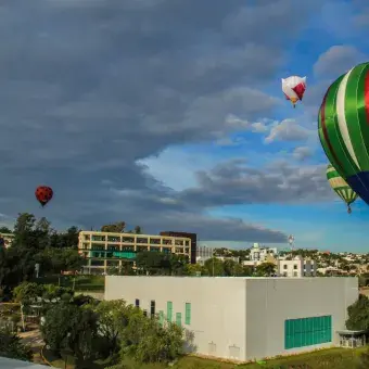 Festival Internacional del Globo desde el Tec