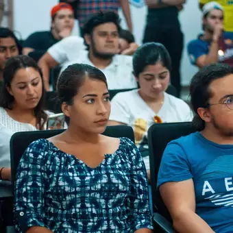 Alumnos del Tecnológico de Monterrey viviendo su Semanai en campus Tampico