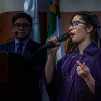 “Para dar voz a quienes ya no están”, alumna crea canción de protesta