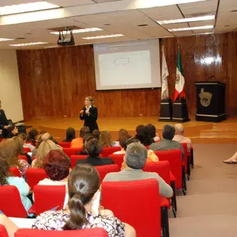 El auditorio antes 