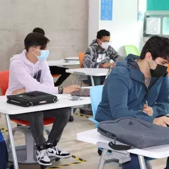 Distanciamiento social en todas las aulas dentro del Tec Campus SLP.