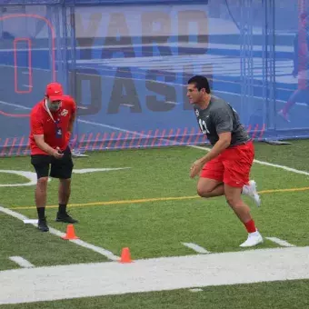 Hector-Zepeda-prueba-de-velocidad-NFL-international-combine-mexico-2021