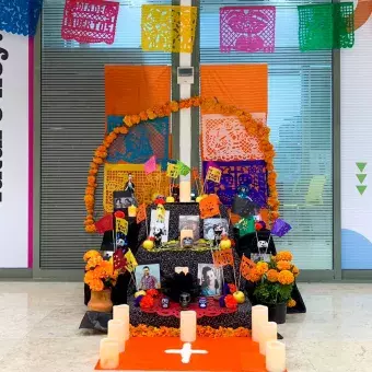 Actividades del festival de la catrina en Tec de Monterrey campus San Luis Potosí