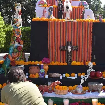 Fiesta de Humanidades en PrepaTec Guadalajara celebra el Día de Muertos.