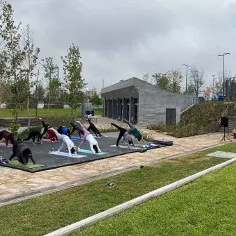 Inauguración Parque Central