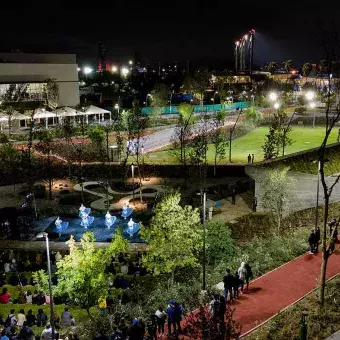 Inauguración Parque Central