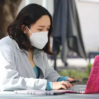 El ambiente estudiantil imperó en diferentes rincones del campus