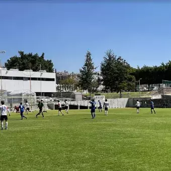 El tenso momento cuando no se sabe si va a ser gol o no.