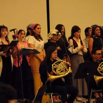 Bella y la bestia, concierto de coro y orquesta del Tec Guadalajara.