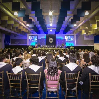 El Centro Estudiantil fue el recinto donde se realizó la ceremonia