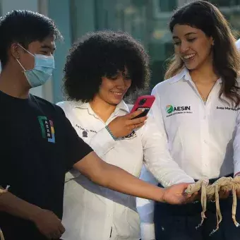 Alumnos del campus Monterrey celebraron la multiculturalidad.